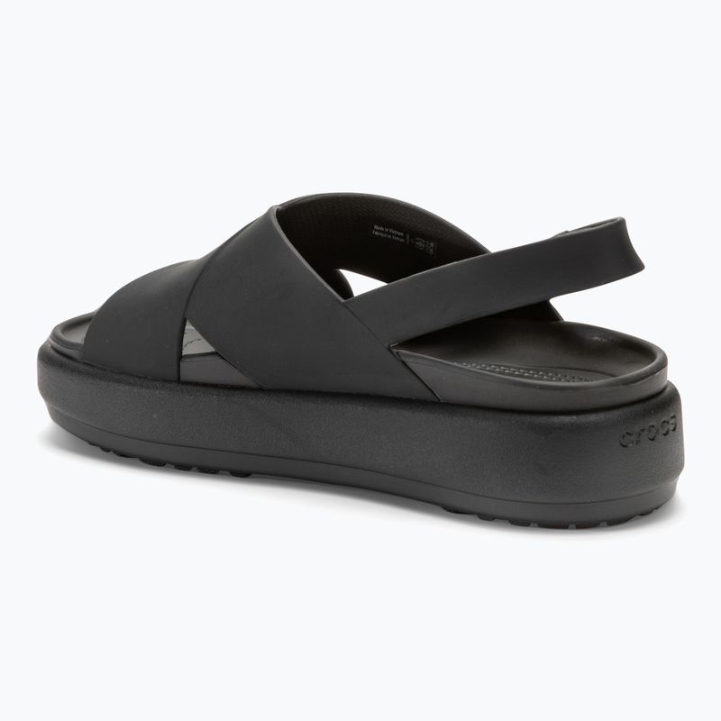 Дамски сандали Crocs Brooklyn Luxe Cross Strap black 3