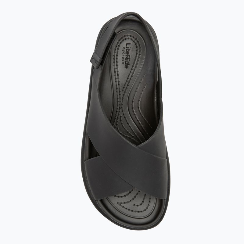 Дамски сандали Crocs Brooklyn Luxe Cross Strap black 5