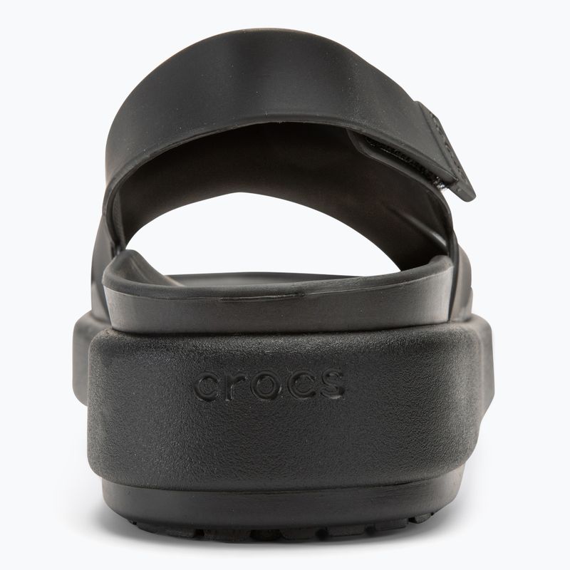 Дамски сандали Crocs Brooklyn Luxe Cross Strap black 6