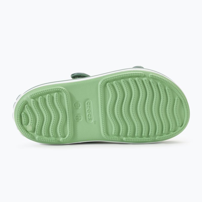 Детски сандали Crocs Crocband Cruiser Kids fair green/dusty green 4