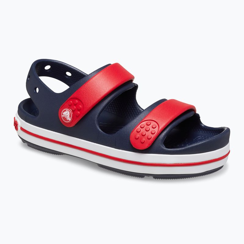 Детски сандали Crocs Crocband Cruiser Kids navy/varsity red 8