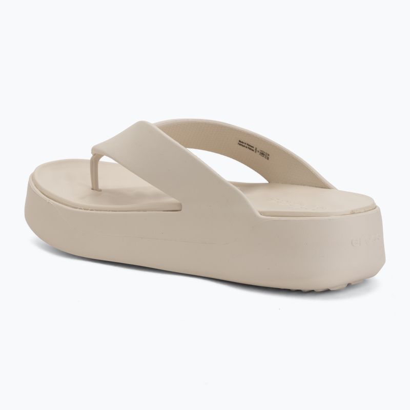 Дамски джапанки Crocs Gateway Platform stucco 3