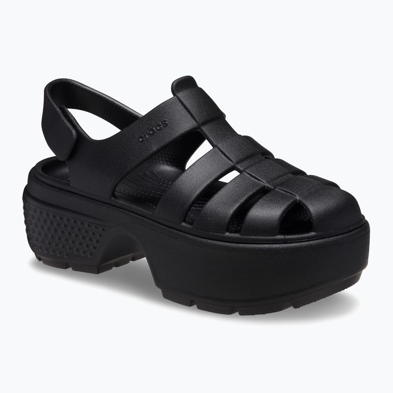 Дамски сандал Crocs Stomp Fisherman Sandal black