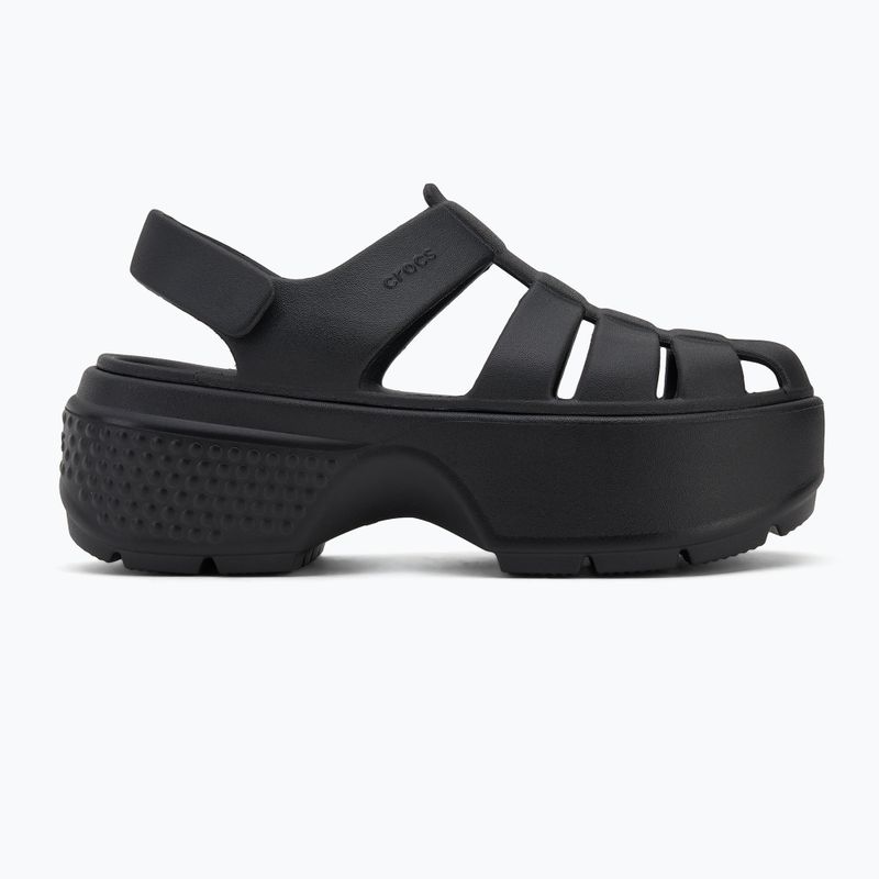Дамски сандал Crocs Stomp Fisherman Sandal black 2