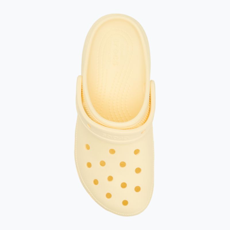 Дамски джапанки Crocs Classic Platform Clog buttercream 6