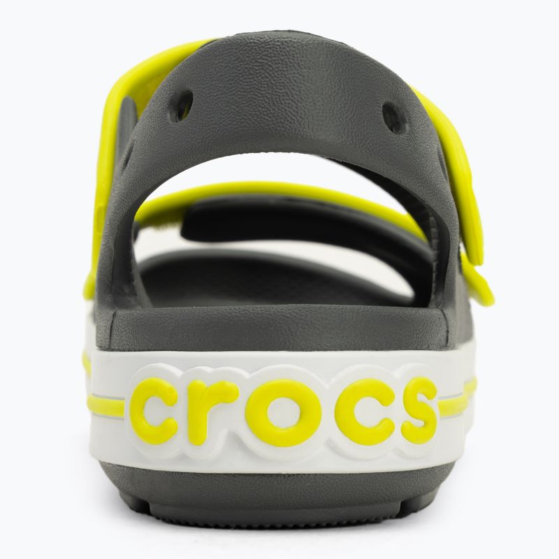 Crocs Crocband Cruiser Детски сандали slate grey/acidity 6