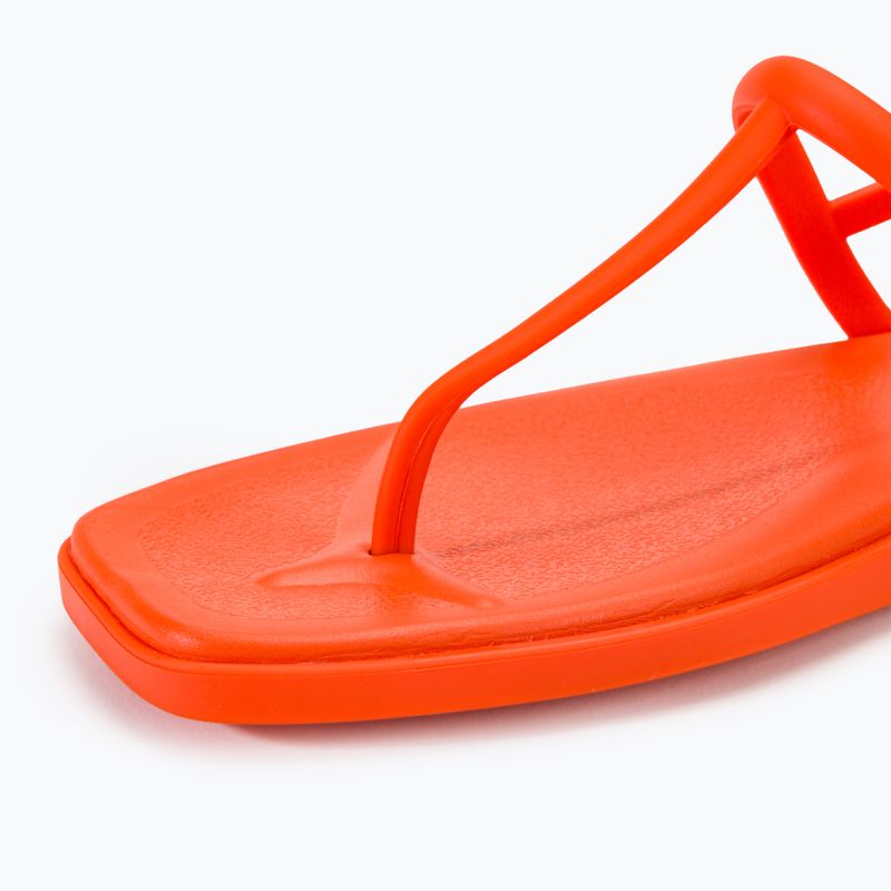 Дамски сандали Crocs Miami Thong Flip lava 7