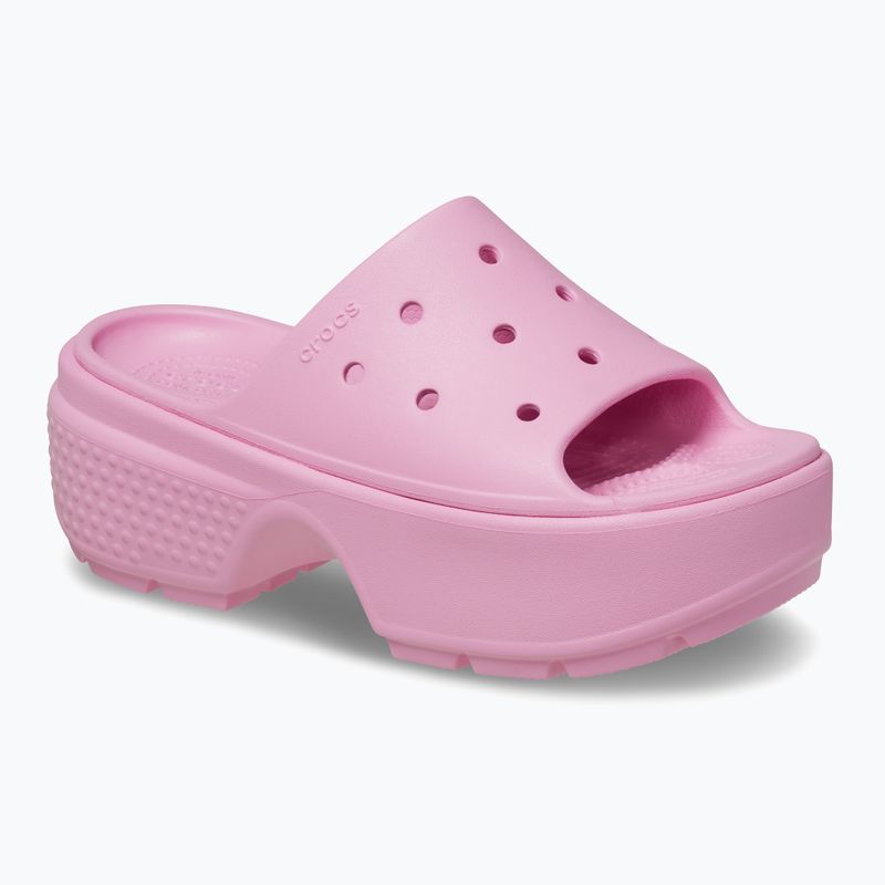 Дамски джапанки Crocs Stomp Slide pink tweed 8