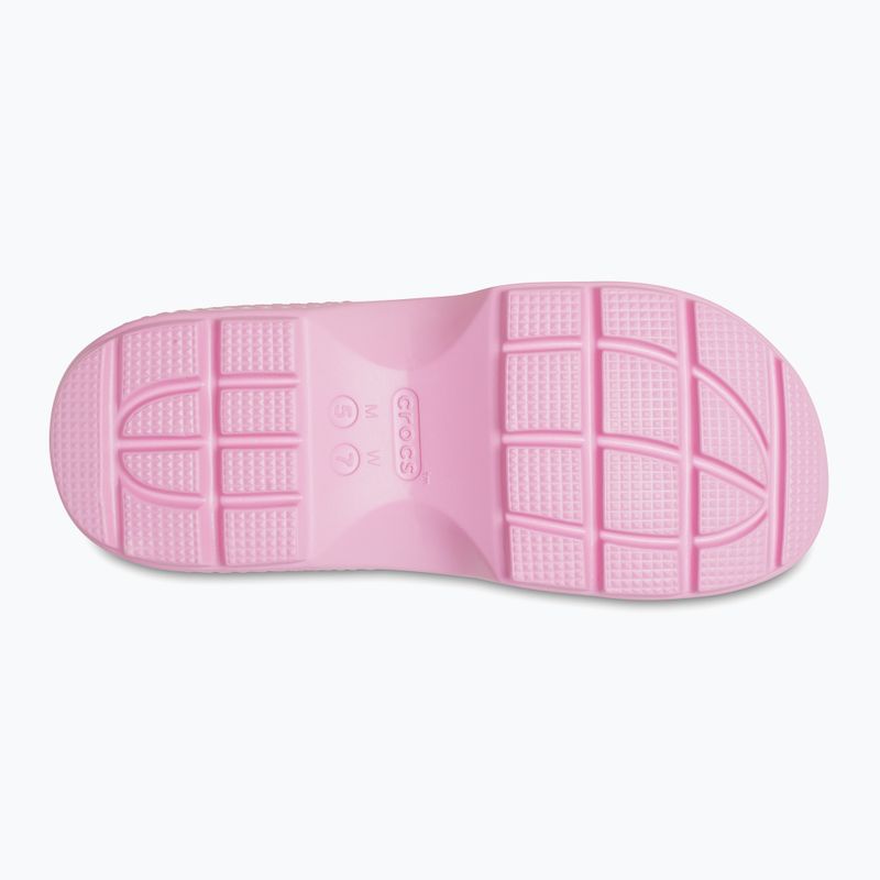 Дамски джапанки Crocs Stomp Slide pink tweed 11