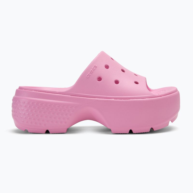 Дамски джапанки Crocs Stomp Slide pink tweed 2