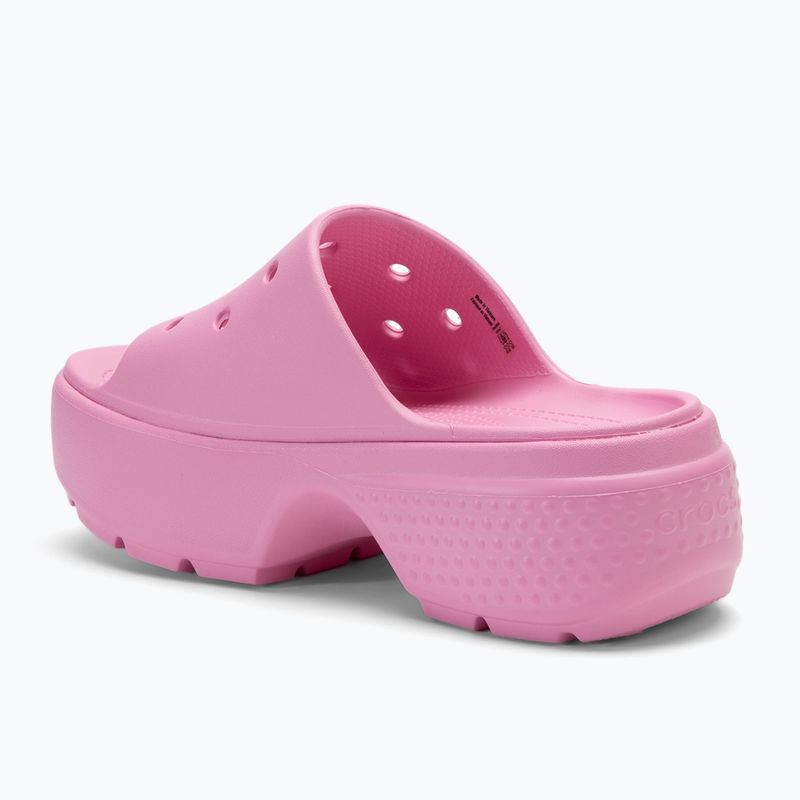 Дамски джапанки Crocs Stomp Slide pink tweed 3