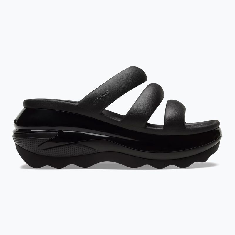 Джапанки Crocs Mega Crush Triple Strap black
