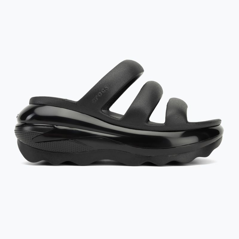 Джапанки Crocs Mega Crush Triple Strap black 2