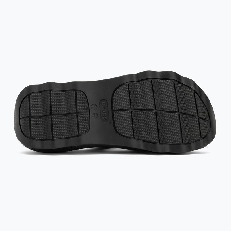 Джапанки Crocs Mega Crush Triple Strap black 4