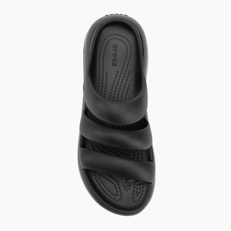 Джапанки Crocs Mega Crush Triple Strap black 5