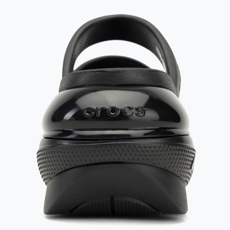 Джапанки Crocs Mega Crush Triple Strap black 6