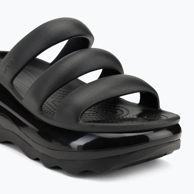 Джапанки Crocs Mega Crush Triple Strap black 7