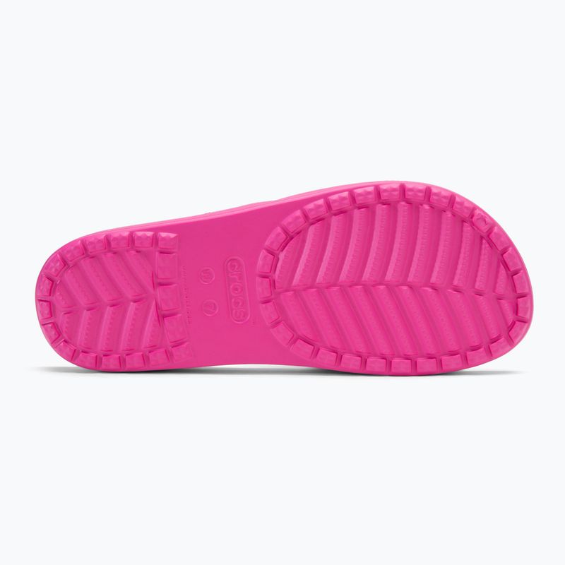 Дамски джапанки Crocs Kadee Slide electric pink 4