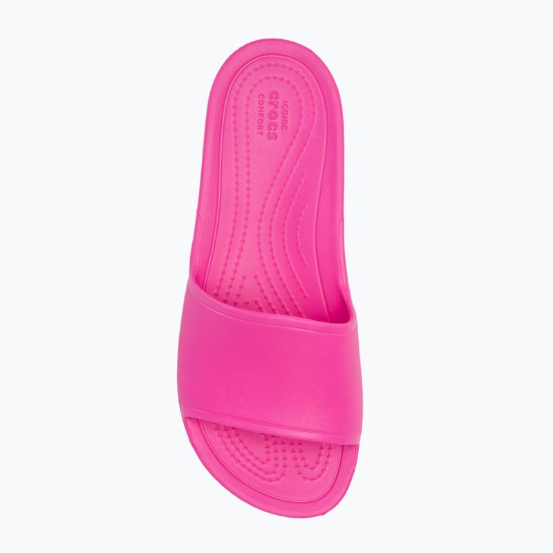 Дамски джапанки Crocs Kadee Slide electric pink 5