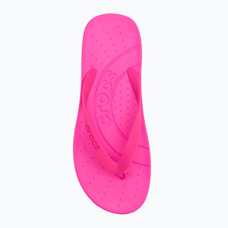 Джапанки Crocs Flip pink crush 5