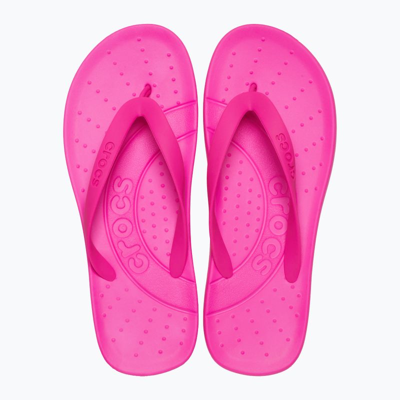 Джапанки Crocs Flip pink crush 2