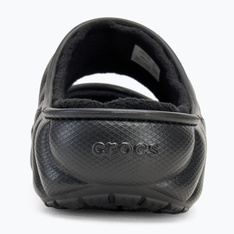 Джапанки Crocs Classic Cozzzy Overpuff Sandal black 6