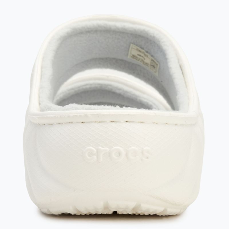 Джапанки Crocs Classic Cozzzy Overpuff Sandal white 6