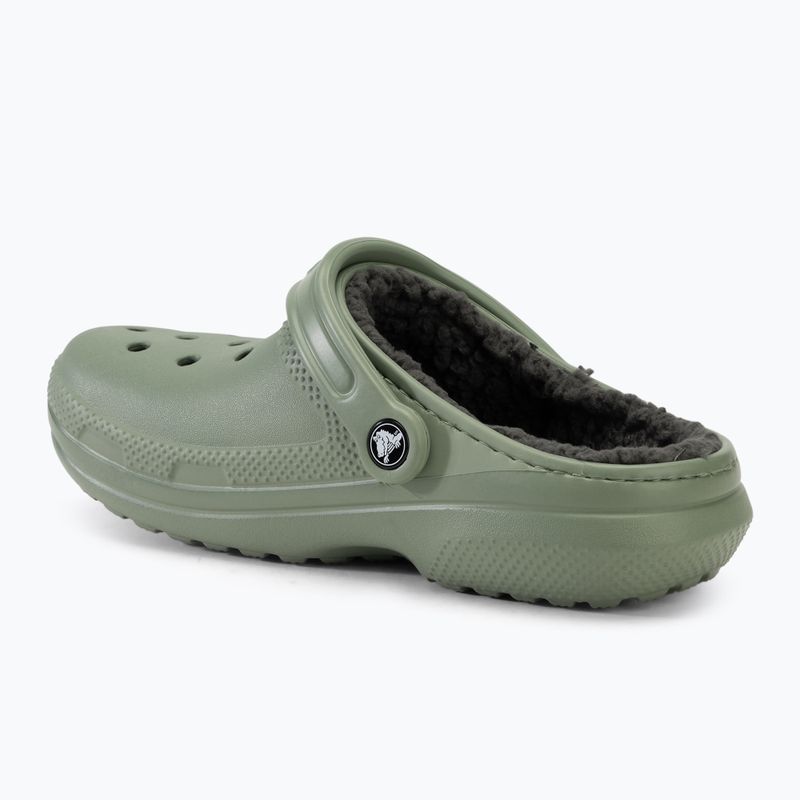 Джапанки Crocs Classic Lined Clog moss/multi 4