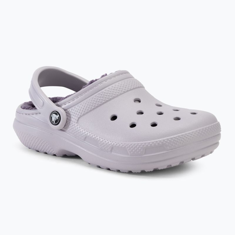 Джапанки Crocs Classic Lined Clog mauve mist/mauve mist 2