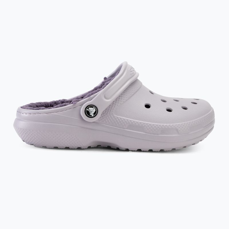 Джапанки Crocs Classic Lined Clog mauve mist/mauve mist 3