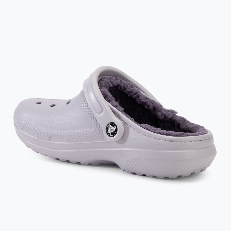 Джапанки Crocs Classic Lined Clog mauve mist/mauve mist 4