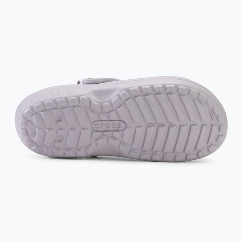 Джапанки Crocs Classic Lined Clog mauve mist/mauve mist 5