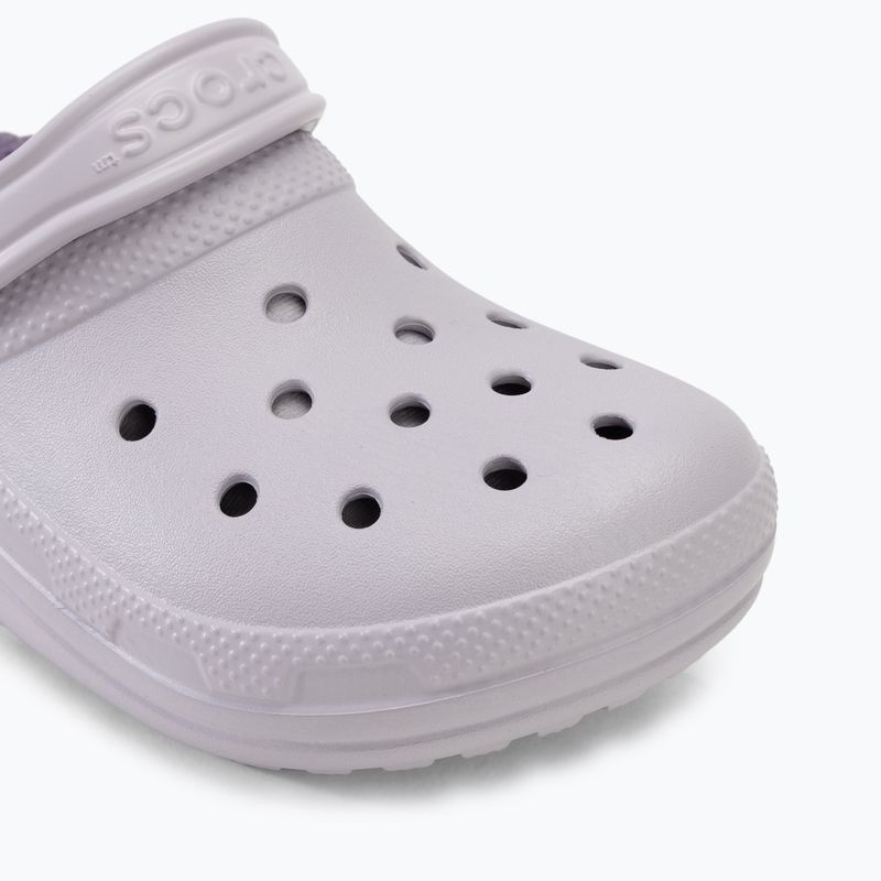 Джапанки Crocs Classic Lined Clog mauve mist/mauve mist 8