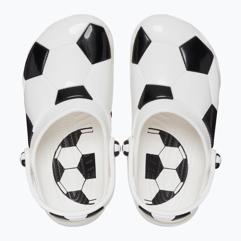 Crocs Classic Basketball Clog Kids бели/черни джапанки 4