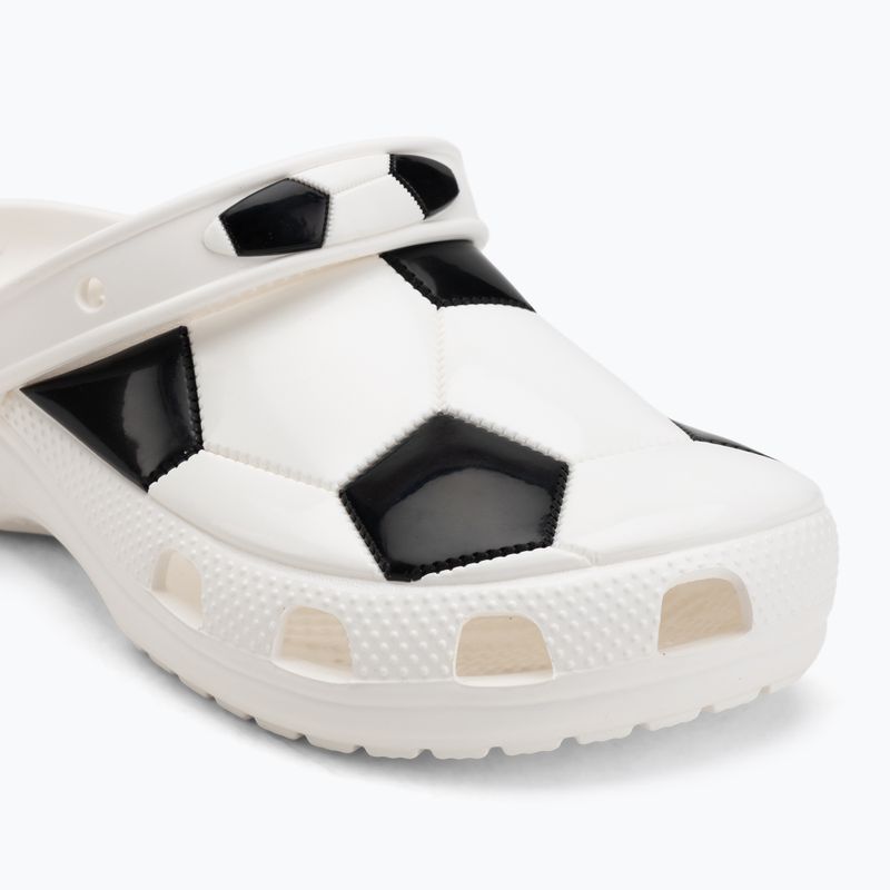 Детски чехли Crocs Classic Basketball Clog Kids white/black 8