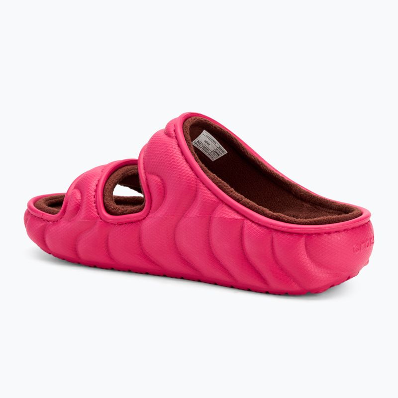 Джапанки Crocs Classic Cozzzy Overpuff Sandal dragonfruit 3