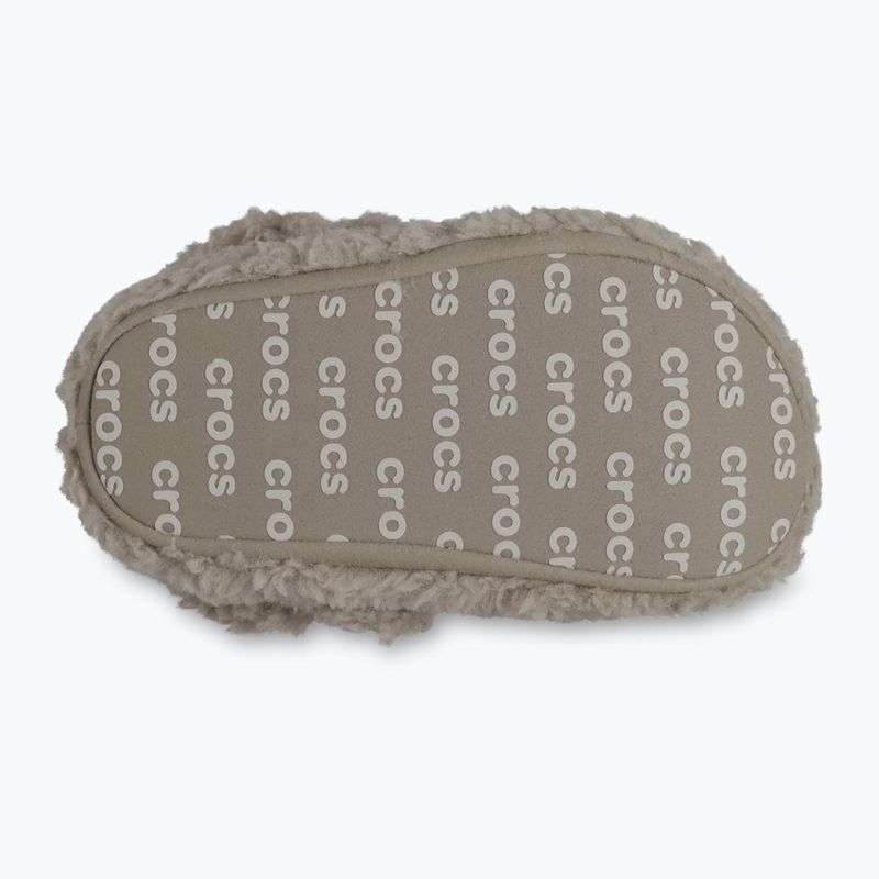 Детски пантофи Crocs Classic Cozzy mushroom 4