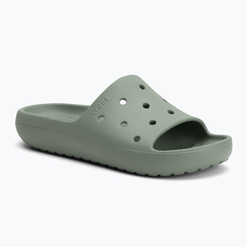Джапанки Crocs Classic Slide V2 moss