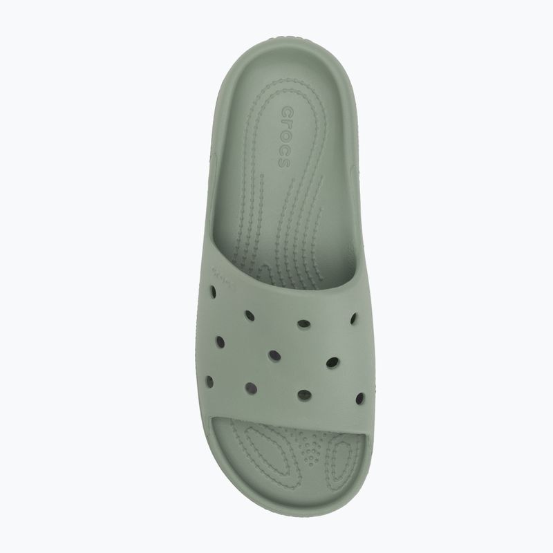 Джапанки Crocs Classic Slide V2 moss 5