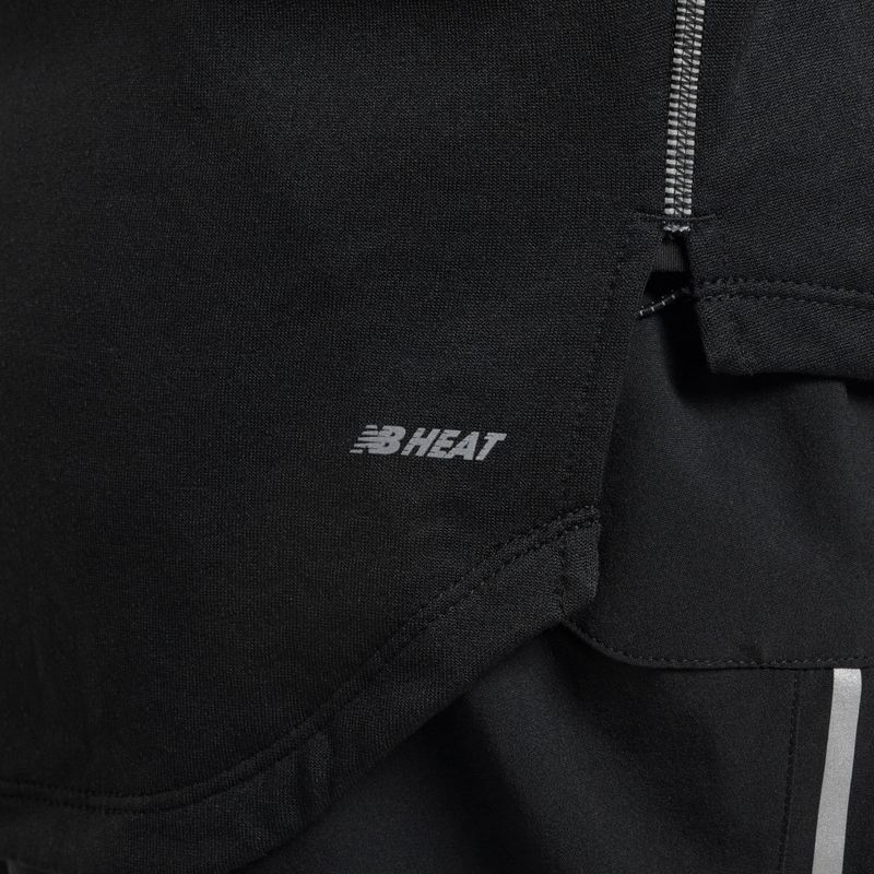 Мъжка тренировъчна тениска New Balance Top NB Heat Grid Half Zip black NBMT23252BK 6