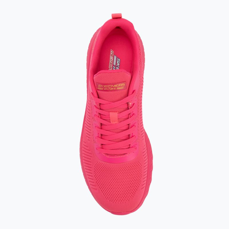 Дамски обувки SKECHERS Bobs Squad Chaos Cool Rythms pink 5