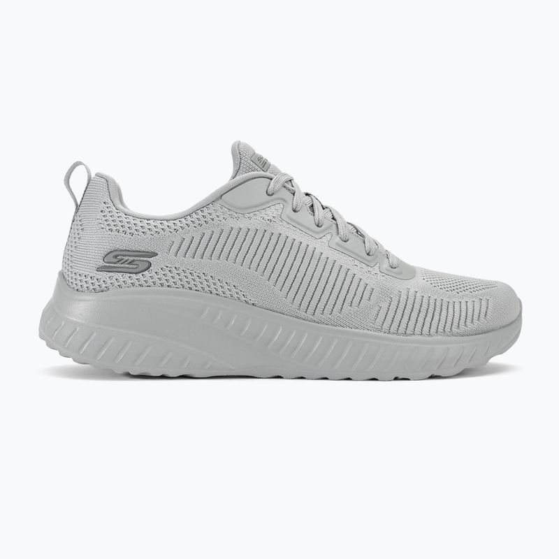 SKECHERS Дамски обувки Bobs Squad Chaos Face Off светло сиво 2