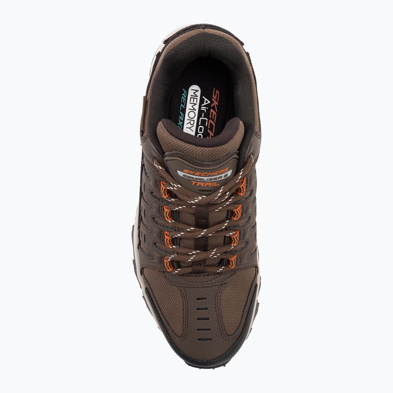 SKECHERS Equalizer 5.0 Trail Solix кафяво-оранжеви мъжки обувки за трекинг 6