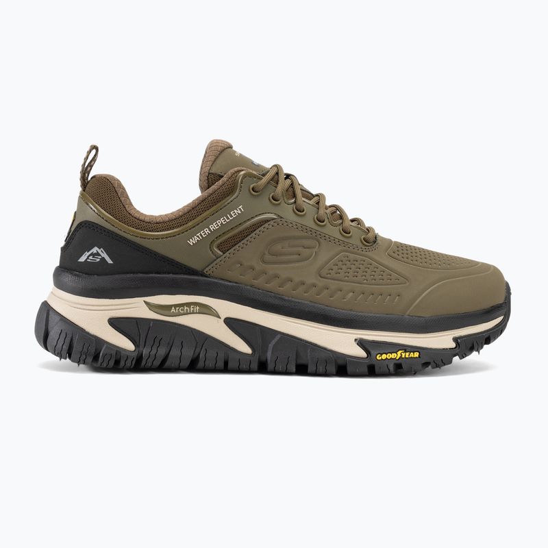 Мъжки обувки SKECHERS Arch Fit Road Walker Recon olive/black 2