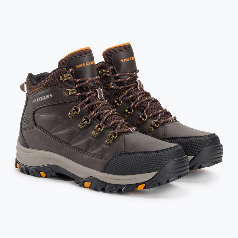 SKECHERS Relment Dagget chocolate мъжки обувки за трекинг 4