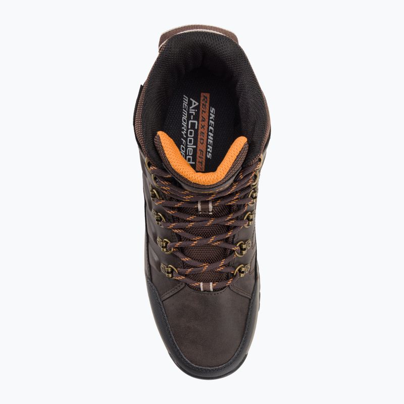 SKECHERS Relment Dagget chocolate мъжки обувки за трекинг 6