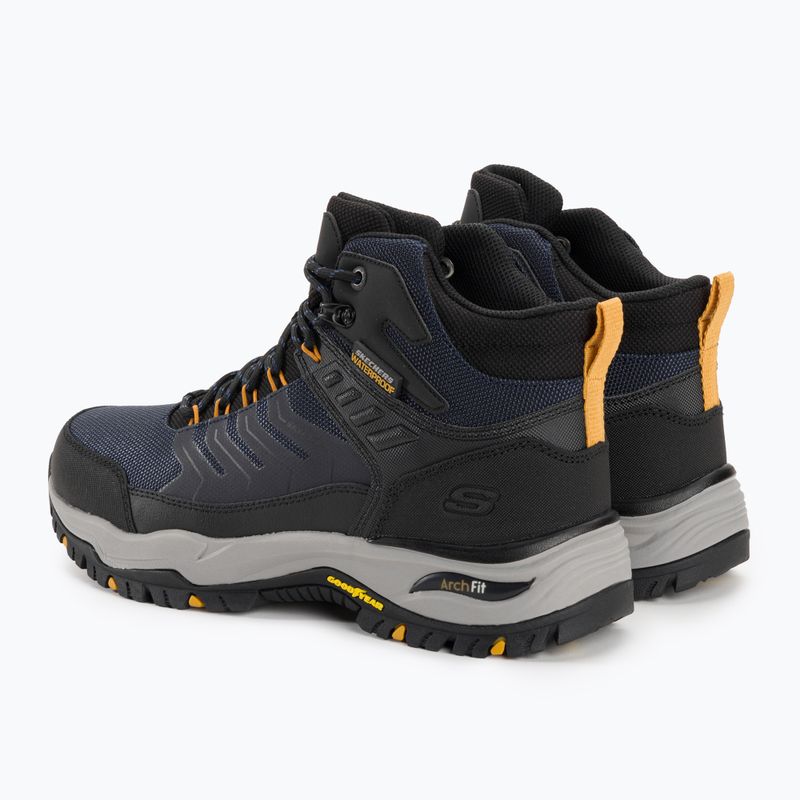 Мъжки обувки за трекинг SKECHERS Arch Fit Dawson Raveno navy/black 3