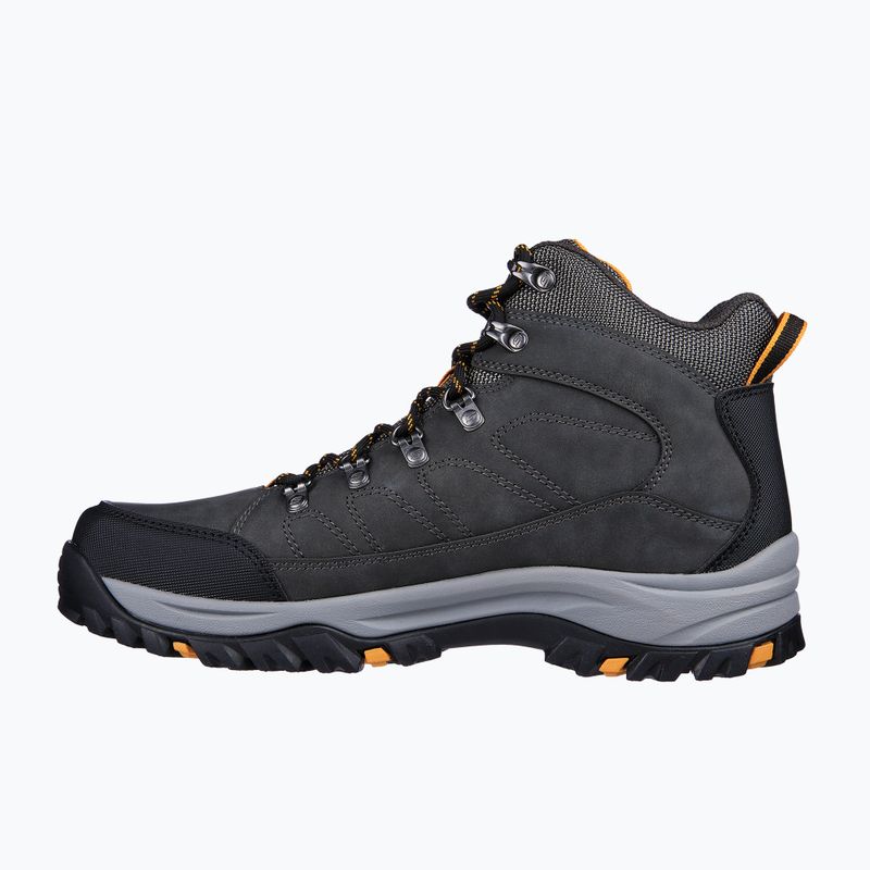 SKECHERS Relment Dagget charcoal мъжки обувки за трекинг 9