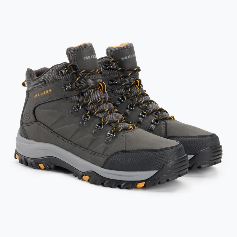 SKECHERS Relment Dagget charcoal мъжки обувки за трекинг 4