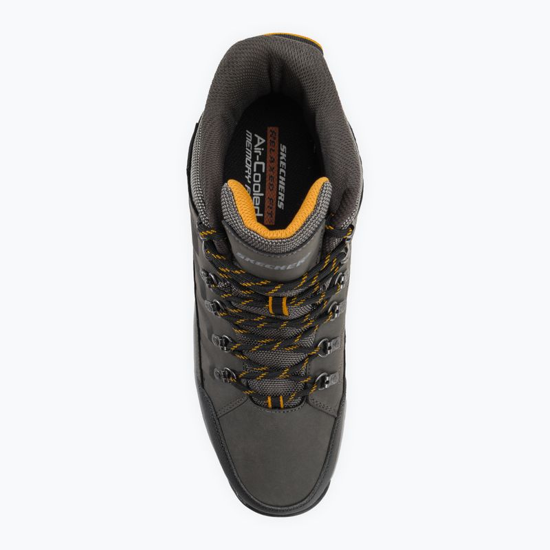 SKECHERS Relment Dagget charcoal мъжки обувки за трекинг 6